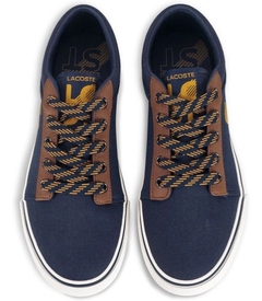 Tênis Lacoste Vaultstar Wt Original Marinho/marrom - loja online