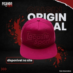 bone aba reta lacoste - loja online