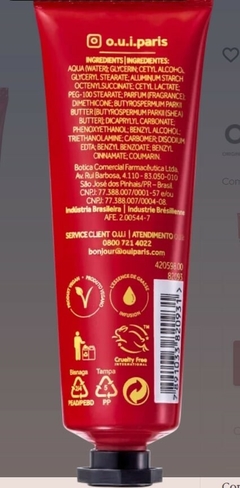 O.U.i Rouge Luxe Essentielle - Creme Hidratante para as Mãos 30g na internet