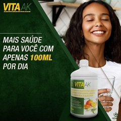 VITA AK Suplemento alimentar líquido de Vitamina C, sabor Laranja, Mel, Geléia Real e Aloe Vera na internet