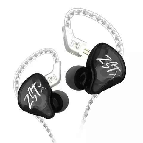 Fone De Ouvido In-Ear KZ ZST X Híbrido Retorno de Palco - comprar online