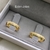 Par de aliança em ouro 18k REF 076 - comprar online