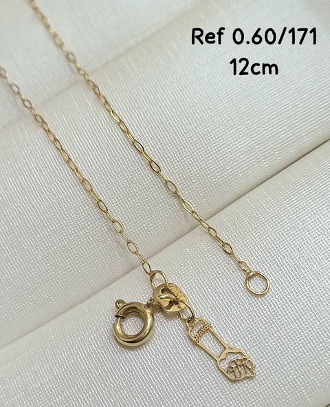 Pulseira figa em ouro 18k
