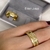 Par de alianças em ouro 18k REF 093 - loja online