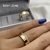 Par de alianças em ouro 18k REF 001 - loja online