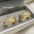 Par de alianças em ouro 18k REF 061 - comprar online