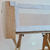 Locação Cosleeper Kids Natural com Colchão de Espuma D18, Rodas e Bolsa - loja online