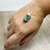 Pulseira Pedra Natural Bruta Esmeralda - Prata 925