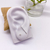 Brinco Ear Hook Guta - Prata 925