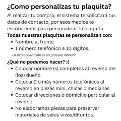 Plaquita hueso M - BM Colors Resin Boutique