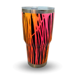 Termo 30 oz tipo YETI - 887 ml Rosa-Naranja - comprar en línea