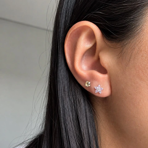 Brinco Rosa
