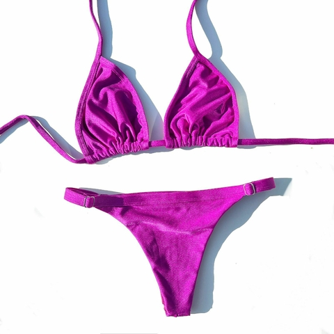 BIQUÍNI MALU TRILOBAL ROXO