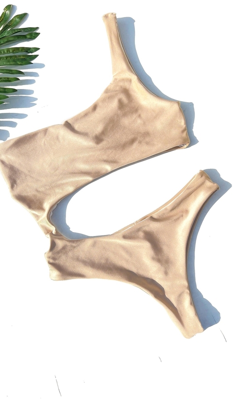 MAIÔ CAROL TRILOBAL CHAMPANHE - comprar online