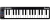 Teclado Controlador Alesis Qmini Usb Midi 32 Teclas Portátil
