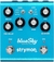 Pedal de Efeitos para Guitarra Strymon blueSky V2 com Reverbs Plate, Room e Spring de Qualidade de Estúdio, para Guitarra Elétrica e Acústica, Sintetizadores, Vocais e Teclados