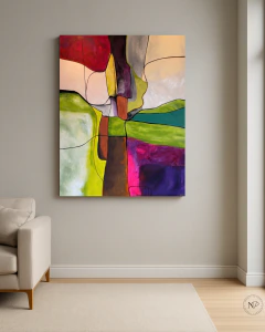 Entre Pulsos | NP523/2026 – 190x155cm - comprar online