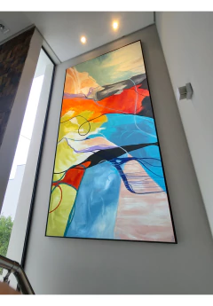 Image of Vórtice de Luz | NP325/2025 — 98 x 59 in (Large Format)
