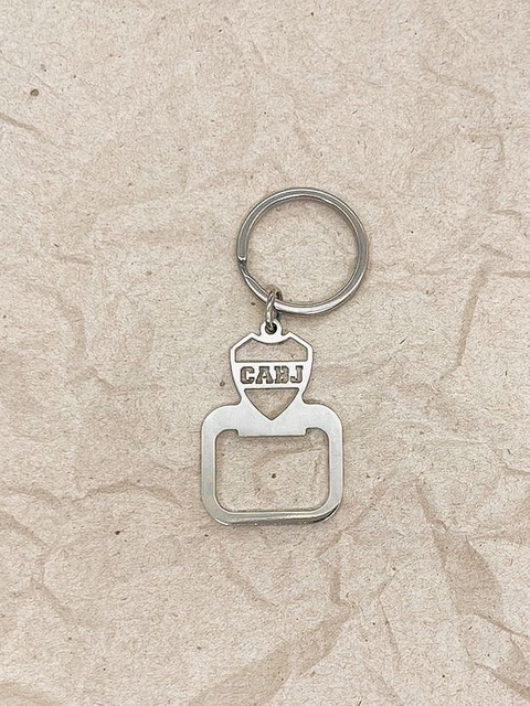 Llavero Boca Juniors (CABJ) acero