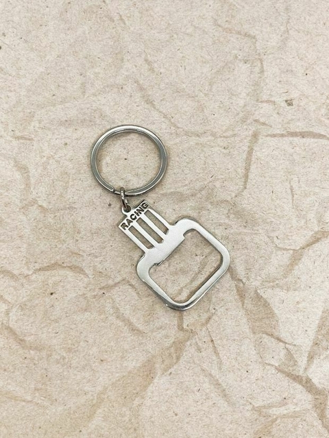 Llavero Racing acero