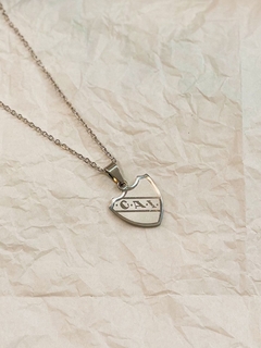 Dije escudo Platense con cadena - comprar online