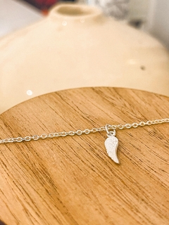 DIJE ALA DE ÁNGEL PLATA 925 y cadena acero blanco en internet