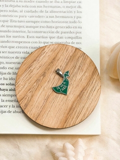 Dije acero feminista pañuelo verde se va a caer - comprar online