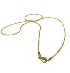 CADENA ACERO DORADO COLITA RATON FINITA - comprar online