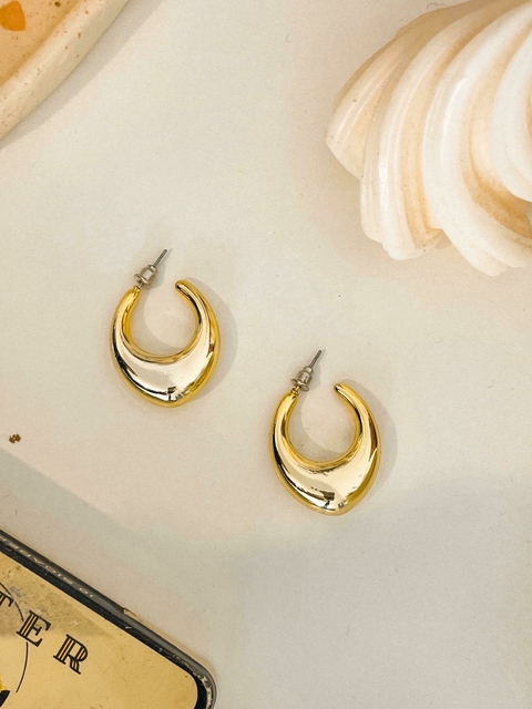 AROS LAMINADOS EN DORADO - CHUNKY