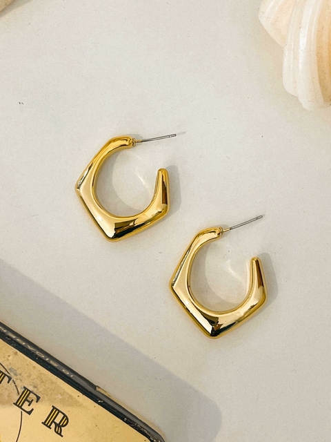 AROS INFLADOS LAMINADOS EN DORADO - CHUNKY