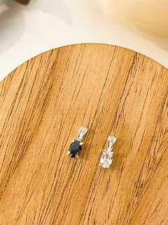 DIJE RECTANGULAR PLATA 925 CON CUBICS