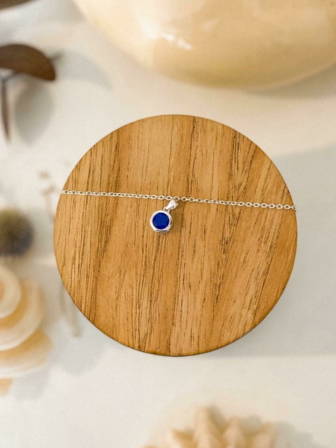 DIJE SUSANITO PLATA 925 7MM CON CADENA DE ACERO BLANCO