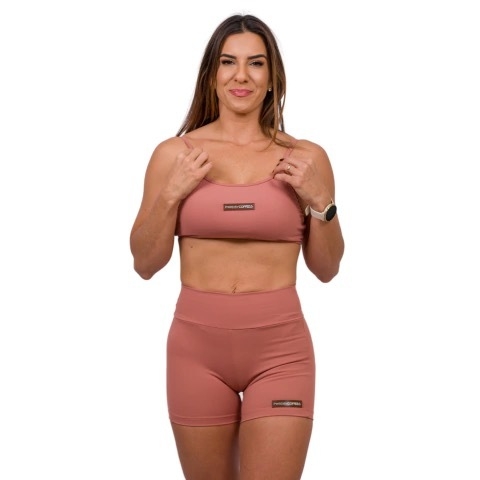 SHORTS KELLY MARROCOS C/ MARROM