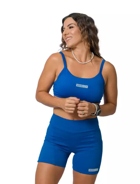 SHORTS BEL C/ BOLSO AZUL INDIGO - comprar online