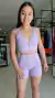 Shorts Poliamida Power Bolso (M) - Moda Fitness Feminina Workout Store Foz 
