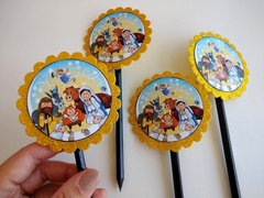 5 Ponteiras de Natal Menino Jesus em E.V.A - comprar online