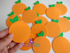 50 Apliques Laranja em E.V.A - comprar online