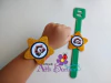 10 Pulseiras Estrela de Natal em E.V.A