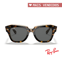RAY BAN STATE STREET RB 2186 - ÓCULOS DE SOL FEMININO - comprar online