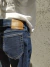 Jeans Azul Caneta M. Officer - RESSURGE