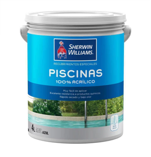 Sherwin-Williams REC ESP PISCINAS ACRILICO BLANCO/EW 9 L