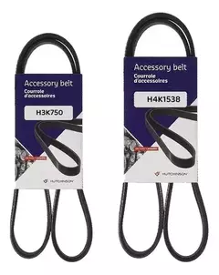 CORREAS POLY V RENAULT D4F 4PK-1538 y 3PK-750 - comprar online