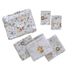 Enxoval Bebê Kit Maternidade RN Safari Menino - Baby Gijo