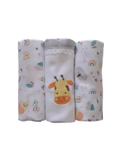 Enxoval Bebê Kit Maternidade RN Safari Menino - Baby Gijo na internet