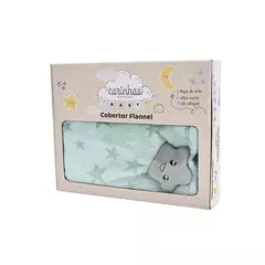 Cobertor Manta Bebê Flannel Microfibra Antialérgico 1m x 90cm - Upa Upa Bebê