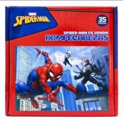 Rompecabezas Princesas - Cars - Spiderman (35 piezas)