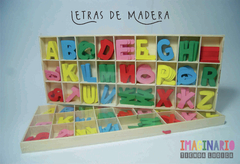 CAJA DE LETRAS - Abecedario