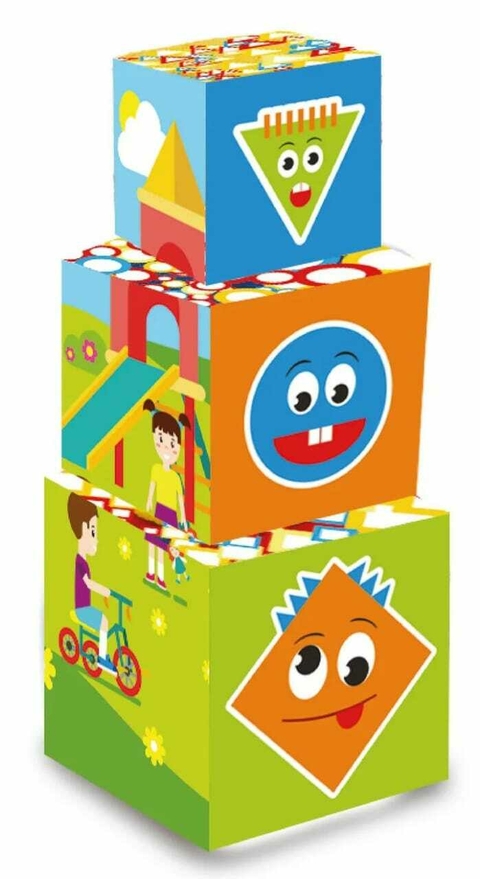 TORRE 3 CUBOS - Tránsito/Formas geométricas