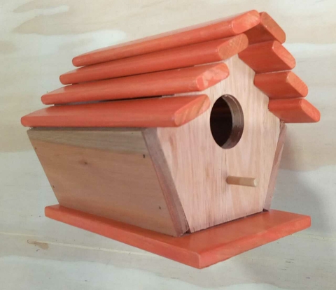 CASITA DE PAJAROS de madera