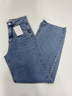 Wide leg ruedo cortado - comprar online